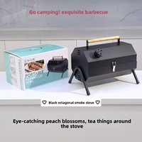 Andong Plaque chauffante en fonte pour grillades et grillades pour barbecue en plein air Plaques chauffantes antiadhésives et grillades pour réchauds de camping