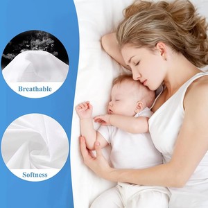 Coprimaterasso Premium Impermeabile Liscio con Tasche Profonde Antiscivolo <span class=keywords><strong>per</strong></span> <span class=keywords><strong>Protezione</strong></span> da Incontinenza - Product Image 5