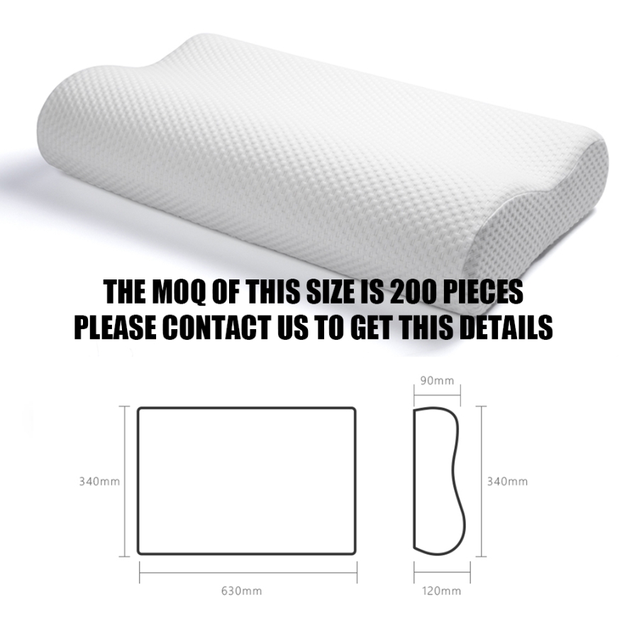 630*340*120/90mm-big size-yellow memory foam filling