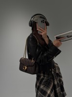 Sac à bandoulière matelassé de luxe en cuir de mouton pour femme, sac à main de créateur, sac de voyage, vente en gros, personnalisable