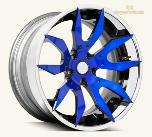 168 Özelleştirilmiş 2 Parça Alaşım Jant 19 20 21 22 24 26 İnç Beş Kollu 5x114.3 5x112 5x130 Audi BMW Ford F-150 Expedition için - Product Image 2