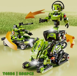 Bloques de Construcción, <span class=keywords><strong>Robot</strong></span> de Juguete Programable, Control Remoto Eléctrico, Compatible con <span class=keywords><strong>LEGO</strong></span> - Product Image 5