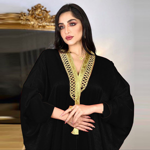 Vêtements élégants Abaya Dubaï Robe Hijab musulmane Islam Robes africaines Femme Longue Musulman De Mode <span class=keywords><strong>Kabyle</strong></span> Islamique Musulman - Product Image 1