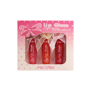 Ensemble <span class=keywords><strong>de</strong></span> rouge à lèvres liquide brillant minéral à haute pigmentation Bow <span class=keywords><strong>Radiant</strong></span> Hydratant Imperméable Longue durée Couleur miroir brillant - Product Image 1