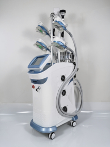 Professional Home and Salon Use Fat Freezing Machine 360 Angel Back Peach Buttocks Arm Fat Removal ABS Metal Standing Design - Product Image 3