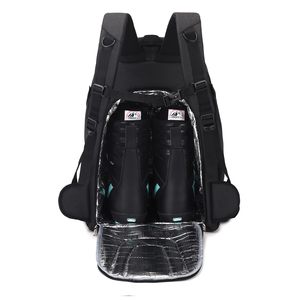 Free sample Ski Bag Snowboard <b>Backpack</b> Winter Sports Travel Bag Boot & Helmet Shoulder Strap <b>Light</b> <b>Weight</b> Easy Access Storage - Product Image 3