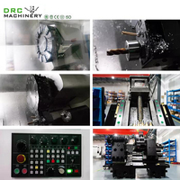 Duitsland Metaal Snijden Draaibank Machine Hobby Twin Dubbele Multi Spindel Schuine Bed Cnc Draaibank Te Koop