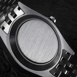 Reloj Automático San Martin de 40 mm con Esfera Esmaltada NH35 para Hombre, Bisel Marrón, Lujoso Diseño de Copo de Nieve BGW-X1, Cristal de Zafiro, Sumergible, SN0128G - Product Image 4
