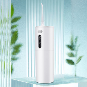 Hilo dental eléctrico con tecnología de pulso, dispositivo de cuidado bucal de plástico resistente al agua, idioma operativo en inglés para uso doméstico - Product Image 1