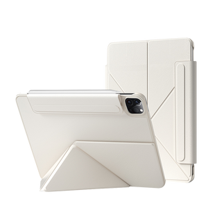 Funda Protectora Magnética para Tablet, Funda para <span class=keywords><strong>iPad</strong></span> 10.ª y 11.ª Generación, Air 11, 13 Pro, 11, 13, con Soporte Plegable Triple y Porta Lápices - Product Image 1