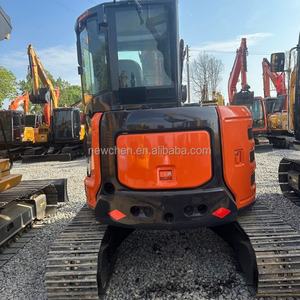 Miniexcavadora Original de 5.5 Toneladas Hitachi ZX55U de Segunda Mano con Pocas Horas de Trabajo, Motor, Caja de Cambios, PLC, Bomba de Engranajes, Rodamientos, 1 Año de Garantía - Product Image 3