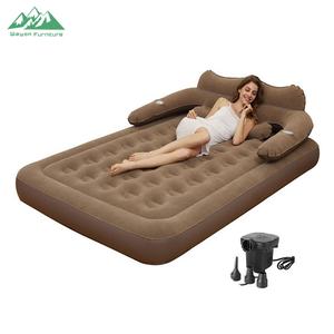 <span class=keywords><strong>Matelas</strong></span> pneumatique portable Wayon avec dossier pour le camping en plein air et l'accueil d'invités à la maison - Product Image 4