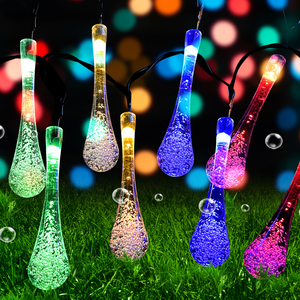 <span class=keywords><strong>Led</strong></span> nước thả chuỗi đèn năng lượng mặt trời Cổ Tích chuỗi trang trí ánh sáng cho Patio bãi cỏ vườn sân hàng rào Deco - Product Image 4