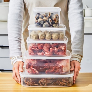 Eco-Friendly Reusable <b>Kitchen</b> Organizer <b>Storage</b> <b>Box</b> Food Grade Safety Material Lids Durable Rectangular for Home Use for Cereal - Product Image 6