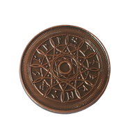 Conception personnalisée Pièce de jeu Pièce de jeu en métal fini antique Pièces de jeu pour jeu de société