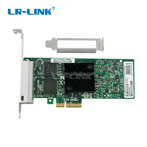 Hot selling 10/100/1000Mbps Intel I350 Quad Copper Port network adapter card PCIE x4