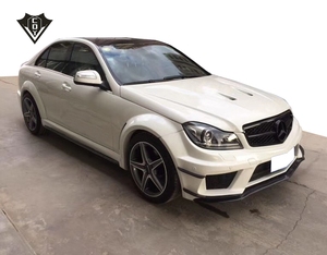 Nuovo Kit Carrozzeria Wide Body in FRP con Paraurti e Clip <span class=keywords><strong>Serie</strong></span> Black W204 per <span class=keywords><strong>Mercedes</strong></span>-Benz Classe <span class=keywords><strong>C</strong></span> W204 - Vendita Calda - Product Image 5