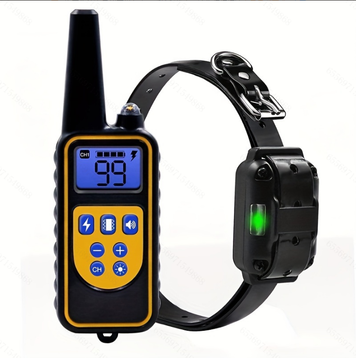 Passiontech 880 Remote Control Dog Trainer Anti-Barking Collar - Waterproof Electronic Collar