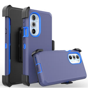 Sterke Protector 3 In 1 Holster Mobiele Voor Motorola Moto Rand Plus 2022/Edge X30 Pro/Edge X30 heavy Duty Armor Telefoon Case - Product Image 4