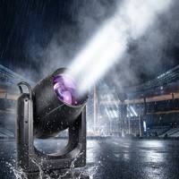 Projecteur mobile extérieur haute puissance 600W IP65, étanche, avec fonctions CMY et CTO, pour éclairage architectural et spectacles de bâtiment