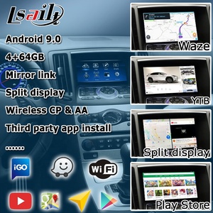 Lsailt CP AA / android caja de interfaz para Infiniti G37 G25 Q40 de 370GT 350GT con <span class=keywords><strong>YTB</strong></span> GPS de navegación Android auto - Product Image 4