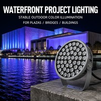 Projecteur LED CRANE OEM ODM 240W 300W DMX512 RGBW Haute Puissance pour Extérieur, Idéal pour Piliers de Bâtiments, Murs Rocheux et Aménagements Paysagers