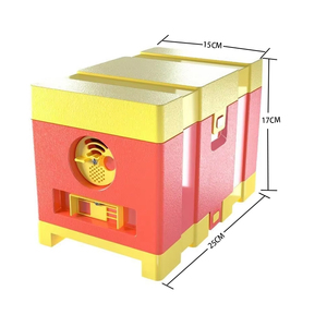 New Chinese Italian Bee <strong>Small</strong> Mini Queen Rearing &amp; Mating Box Plastic Single-layer Color Mechanical <strong>Beehive</strong> - Product Image 6