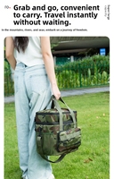 Sac isotherme portable réutilisable imperméable pour le camping et les pique-niques en plein air