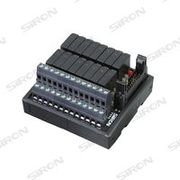 Module de relais de signal SiRON PLC Y444 NPN/PNP à entrée bipolaire, type à base large, 16 canaux, entrée 24V DC, sortie 250V AC/30V DC, DIN