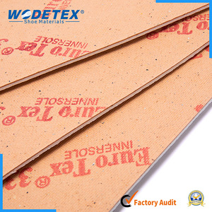 Einlegesohlenplatte Hochwertiges Papier Mit EVA 500 Blatt 0,3kN/cm² <span class=keywords><strong>Eurotex</strong></span> 333 ≥0,25kN/m 0,55±0,2g/cm³ 0,90mm-2,50mm Wodetex Fujian - Product Image 2