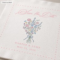 Serviettes de table personnalisées en papier simple 3 plis de haute qualité, monogramme personnalisé, pour mariage, fête en plein air, événement formel, décoration de table