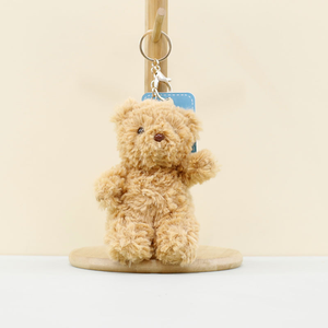 Boneka Beruang Mini Lucu Gantungan Kunci Lembut dan Hewan Boneka Hadiah Anak-anak Bahan Bulu Promosi Boneka Beruang Teddy - Product Image 5