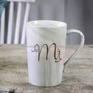 Mug en nylon marbré promotionnel unique 2024, imprimé en sérigraphie avec logo personnalisé, design MR MRS, tasse portable pour couple, cadeau - Product Image 4