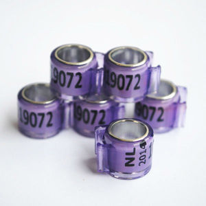 Đặc biệt loại NL Pigeon ban nhạc Racing tùy chỉnh Nhẫn Maker chim tag nhôm + nhựa thân thiện với môi phong cách cổ điển tất cả các mùa YZ - Product Image 4