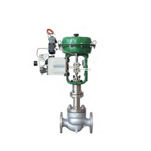 Válvula de vapor de 3 vías COVNA a prueba de fugas de acero inoxidable SS304 316 con posicionador de 4-20mA y actuador neumático de diafragma para válvulas de globo - Product Image 4