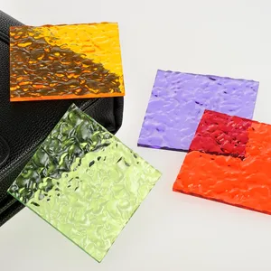 Factory Price Custom 1.5-100mm Transparent Clear Colored Mirror Frosted Marble Glitter PMMA Cast Acrylic <b>Sheet</b> - Product Image 6