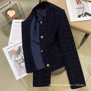 เสื้อแจ็คเก็ตสตรีทแวร์ผู้หญิง แจ็คเก็ตเบ<span class=keywords><strong>ล</strong></span>เซอร์ทรงหรูหรา ผ้าทวีดบูเคล เสื้อโค้ทสไต<span class=keywords><strong>ล</strong></span>์ค<span class=keywords><strong>ล</strong></span>าสสิก <span class=keywords><strong>ล</strong></span>ำลอง สำหรับฤดูใบไม้ร่วง สไตล์ลำลองสำหรับใส่ทำงาน เสื้อแจ็คเก็ตทวีดสุดหรู - Product Image 5