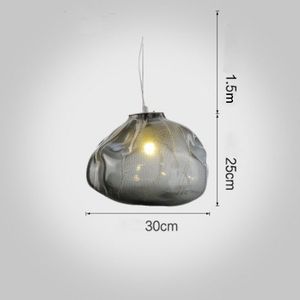 Lampadario Moderno Nordico a Sospensione <span class=keywords><strong>per</strong></span> Cucina, Grande Lampada in Vetro <span class=keywords><strong>per</strong></span> Sala da Pranzo - Product Image 6