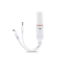 Module d'alimentation PoE étanche IP66 pour extérieur, 48V vers 12V, mini-commutateur PoE, moniteur 10/100 Mbps