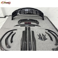 Kit de carrosserie souple en Fiber de carbone sèche de Style MSY avec embouts d'échappement pour Lambo URUS SUV 2018-2019