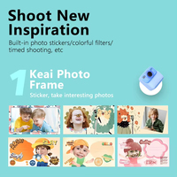 Cámaras Digitales de Juguete para Niños, Impresión de Fotos, Fotografía, Grabación de Video, Papel Térmico Portátil, Cámara de Impresión Instantánea para Niños