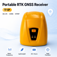Récepteur GNSS RTK portable 4G LTE CORS NTRIP multifréquence, léger, haute précision, dispositif de positionnement