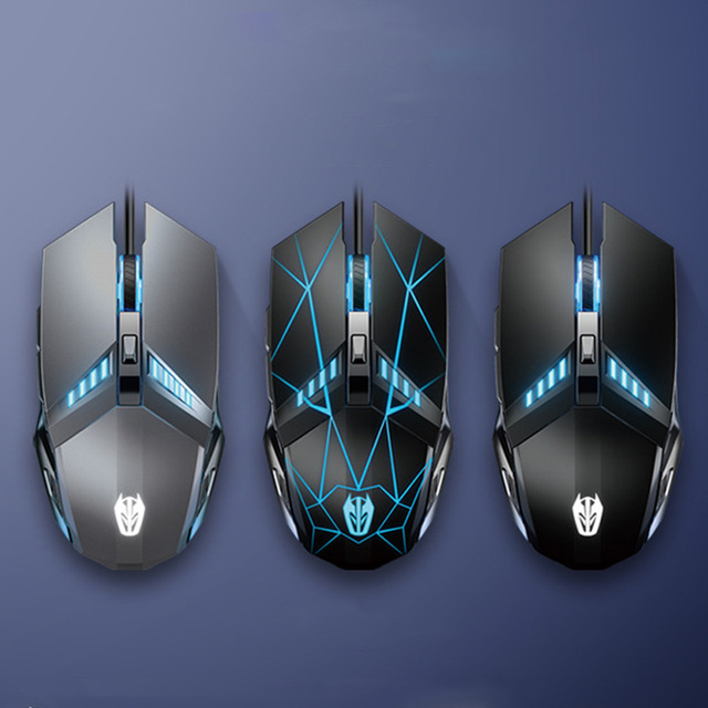 High Quality Programmable RGB Gaming Mouse 6 Keys 7200 DPI Wired USB Gaming Magic RGB Mouse Game