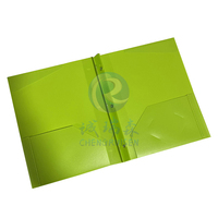 Carpeta de Archivo de Dos Bolsillos Tamaño Carta/A4, Elegante Carpeta de PP con Diseño de Cartera, Portadocumentos de Papel Grueso de 3 Anillas para la Escuela, Negocios y Oficina