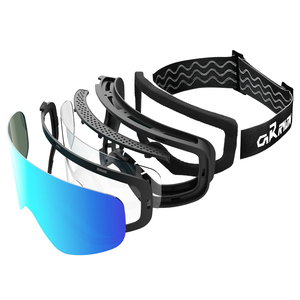 Gafas de esquí de fábrica OEM ODM con lentes fotocromáticos, gafas de nieve magnéticas UV400, gafas deportivas antivaho para Snowboard, logotipo personalizado - Product Image 3