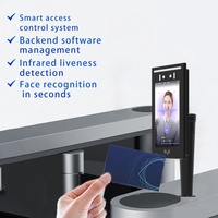 Terminal de Control de Acceso WiFi Tendcent con Android 11, Pantalla de 7 Pulgadas, Reconocimiento de Venas de la Palma, NFC, Tarjeta IC, Alimentación USB, Tarjeta de Memoria, OEM