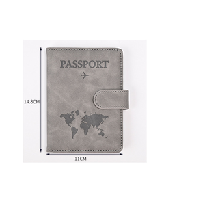 YY, fundas antirrobo para pasaporte, funda de viaje de cuero PU, billetera para tarjetas de crédito, lindo pasaporte, libro, accesorios de viaje - Product Image 5