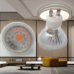 Led Spotlight par16 <span class=keywords><strong>GU10</strong></span> cơ sở 4.3W (50W) Kính cơ thể nhà văn phòng trang trại <span class=keywords><strong>Dimmable</strong></span> IP54 120 Chùm tia góc - Product Image 3