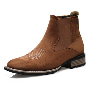 Botas Chelsea de Tobillo para Hombre de Calidad Original, Botas de Trabajo de Cuero para Hombre, Venta al Por Mayor de Fábrica - Product Image 6