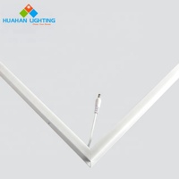 Lustre LED carré moderne, lumière suspendue réglable en couleur, art contemporain, luminaire suspendu au plafond, 30 cm + 60 cm